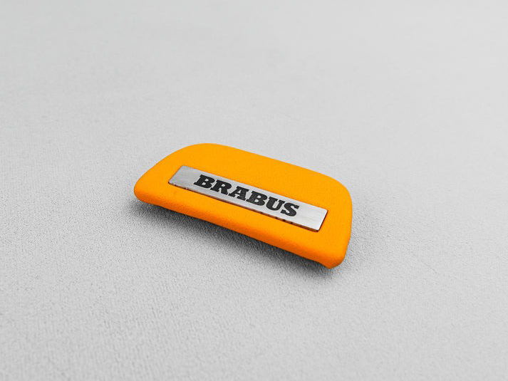 Steering Wheel Emblem Insert Brabus for MERCEDES-BENZ W463A-Orange